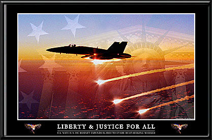 Liberty & Justice F/A-18 Hornet