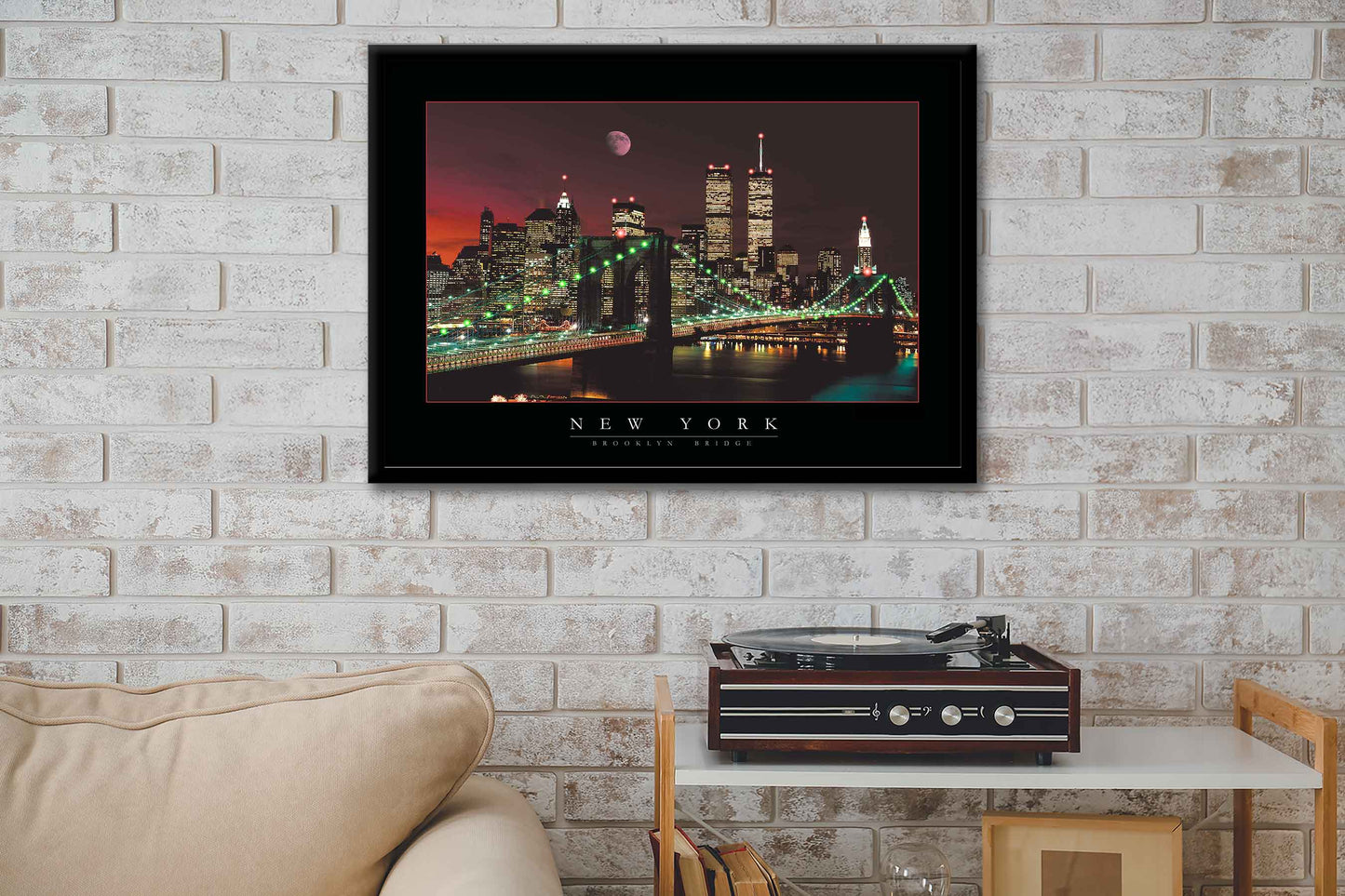 New York Brooklyn Bridge LED by Electric Art Gallery