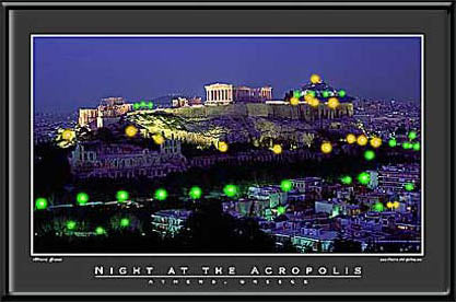 Night at the Acropolis- Athens, Greece