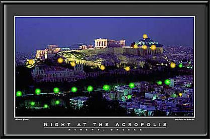 Night at the Acropolis- Athens, Greece