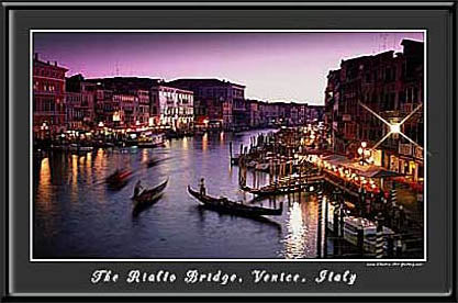 Rialto Bridge Venice, Italy