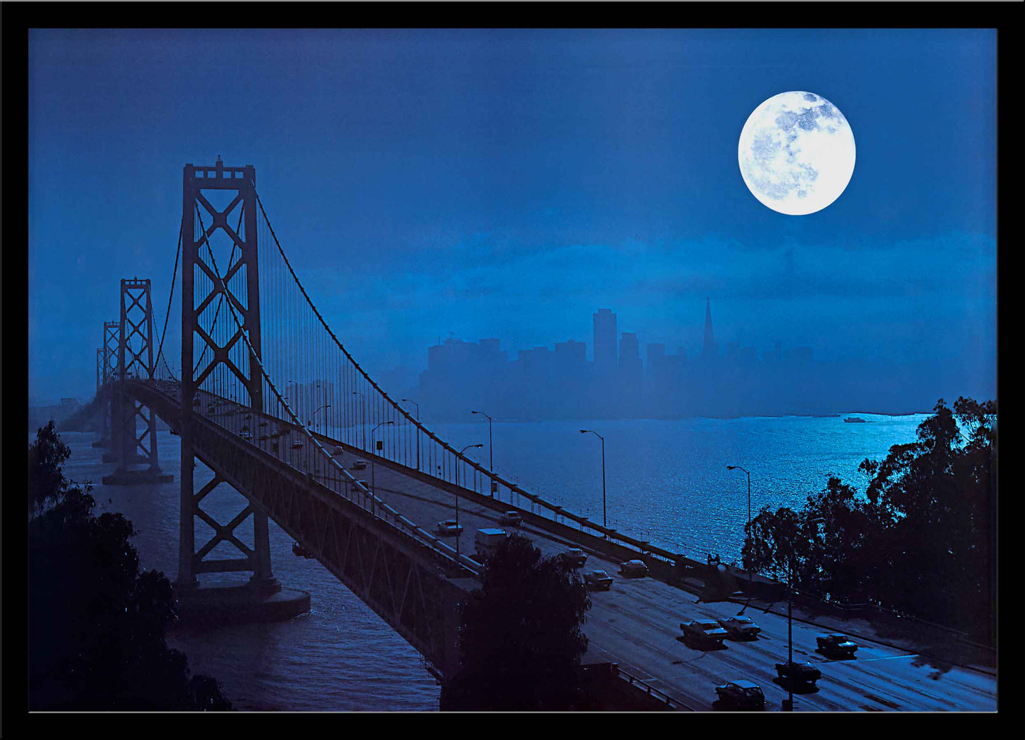 San Francisco Skyline LED by Electric Art Gallery