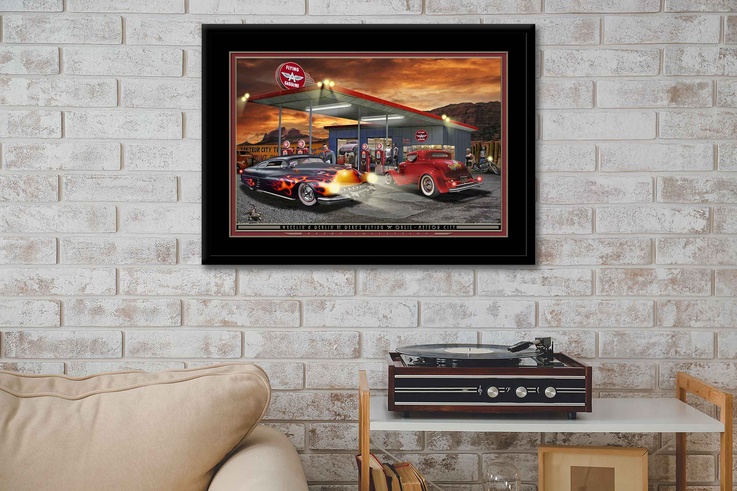 Wheelin 'n Dealin LED by Electric Art Gallery