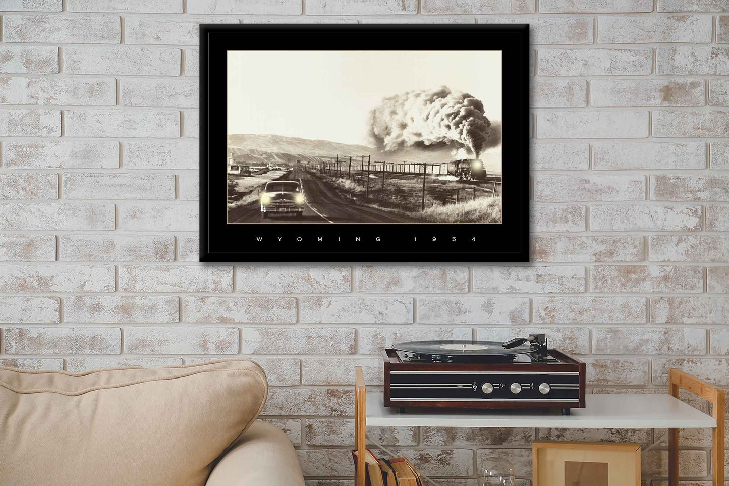 Wyoming 1954 Elliott Erwitt LED by Electric Art Gallery