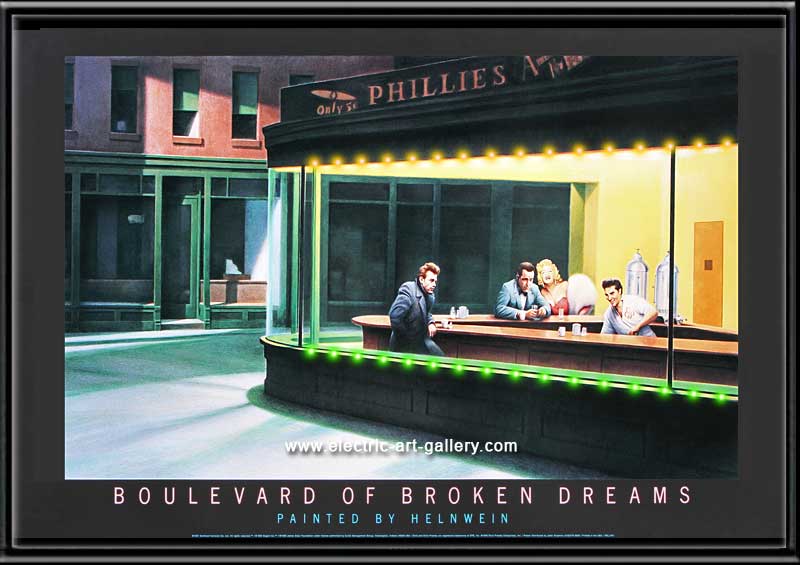 Boulevard of Broken Dreams- Lighted Picture