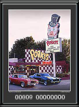 Porkys Drive In LED Picture