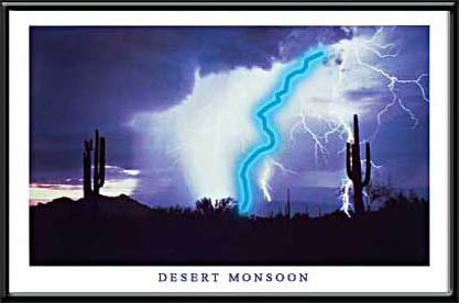 Desert Monsoon Neon Picture