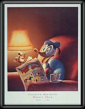 Donald Duck Neon Picture