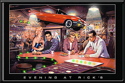 Evening at Ricks LED Picture