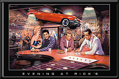 Evening at Ricks LED Picture
