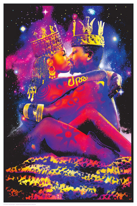 King/Queen - Non Flocked Blacklight Poster