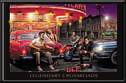 Legendary Crossroads LED Picture