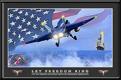 Let Freedom Ring F/A-18 Hornet