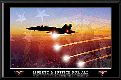 Liberty & Justice F/A-18 Hornet
