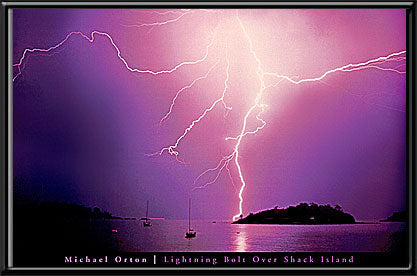 Lightning Bolt over Shak Island