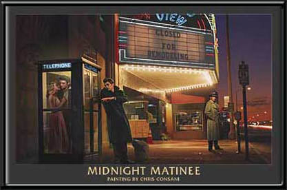 Midnight Matinee Painting by Chris Consani