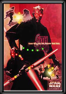 Star Wars Sith Lord LED Picture