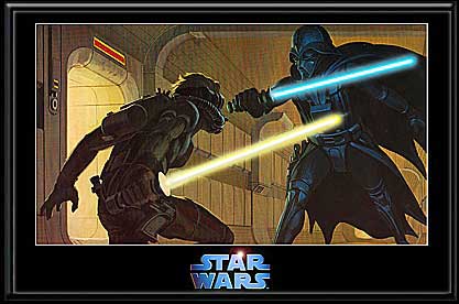 Star Wars Luke Skywalker Neon