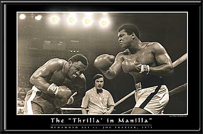 The "Thrilla' in Manilla" Ali & Frazier